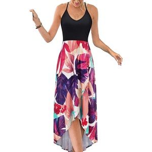 Floral maxi dress perfect for a summer getaway